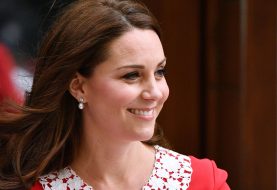 Kate Middleton trug etwas von der Königin, um das königliche Baby der Welt anzukündigen